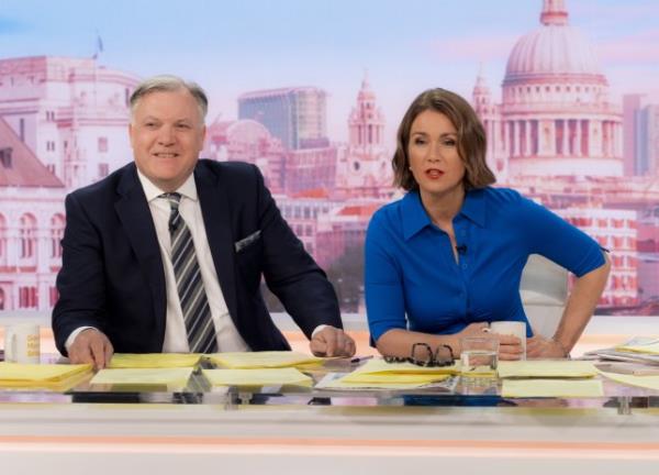 Ed Balls and Susanna Reid on Good Morning Britain