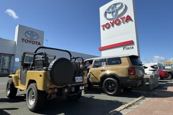 2024 Toyota Land Cruiser First Edition & 1977 Toyota Land Cruiser